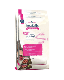 SANABELLE Hrana uscata cu pui pentru piscile adulte 4 kg (2 x 2 kg)