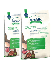 SANABELLE Sensitive Hrana uscata cu pasare pentru pisici adulte 20 kg (2 x 10 kg)