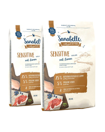 SANABELLE Hrana uscata cu miel pentru pisici Sensitive 20 kg (2 x 10 kg)
