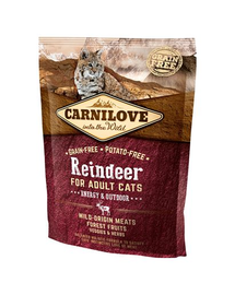 CARNILOVE Cat Energy&Outdoor cu ren 400 gr