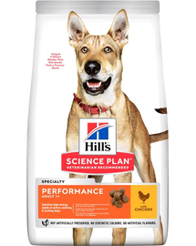 HILL'S Canine Adult 1+ Performance pui 14 kg pentru câini activi