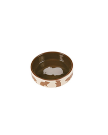 TRIXIE bol ceramic pentru hamster, cu model 80 ml
