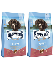 HAPPY DOG Sensible Puppy Salmon 20 kg (2x10 kg) hrana catelusi cu sensibilitati