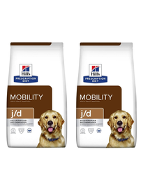 HILL'S Prescription Diet Canine j/d 24 kg (2x12 kg) hrana caini pentru sustinerea mobilitatii