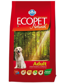 FARMINA Ecopet Hrana pentru caine adult, cu pui 12 kg