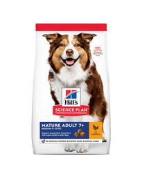 HILL'S Science Plan Canine Mature Adult Chicken New pentru caini mai batrani 28 kg (2x14 kg)