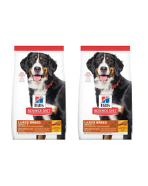 HILL'S Science Plan Adult Dog Large Dry Chicken hrana cu pui pentru caini de rasa mare 28 kg (2x14 kg)