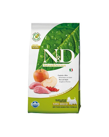 N&D Boar & Apple Adult Mini Hrana uscata caini talie mica, cu mistret si mar 800 g