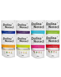 DOLINA NOTECI Premium Mix Plicuri hrana caine, mix sortimente fara pui 30x500g