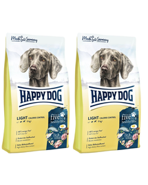 HAPPY DOG Supreme Fit&Vital Light Calorie Control 24 kg (2x12 kg) hrana caini obezi sau cu tendinta de ingrasare