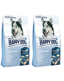 HAPPY DOG Supreme Fit&Vital Sport Adult Nordic 28 kg (2x14 kg) hrana caini adulti