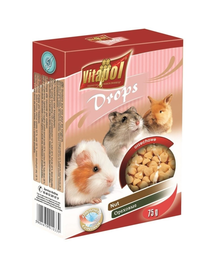 VITAPOL Dropsuri pentru rozătoare alune 75 g