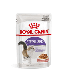 ROYAL CANIN Sterilised Adult hrana umeda in sos pisica sterilizata 48x85 g