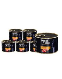Hrană umedă pisici adulte rață DOLINA NOTECI Premium 12x185 g