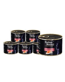 Hrană umedă pisici adulte somon DOLINA NOTECI Premium 12x185 g