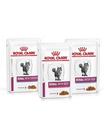 ROYAL CANIN Renal Feline Mix de arome 36 x 85 g