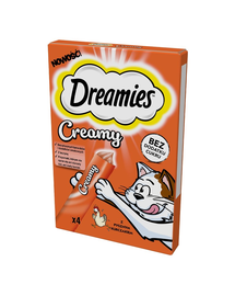 DREAMIES Recompense pentru pisici cu pui delicios 4x10g