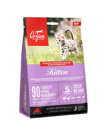 ORIJEN Kitten Chicken hrana uscata pentru pui de pisici, cu pui 1,8 kg