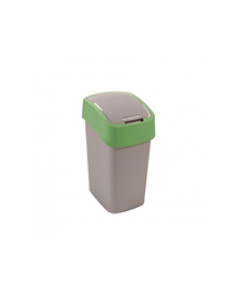 CURVER Cos de gunoi "FLIP BIN" 9 L argintiu / verde