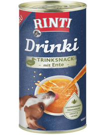RINTI Drinki hrana complementara pentru caini, cu rata 185 ml