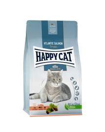 HAPPY CAT Indoor hrana uscata pisici adulte de interior, somon atlantic 4 kg