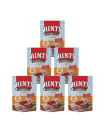 RINTI Kennerfleisch Chicken plic hrana caini 400 g 5+1 GRATIS cu pui