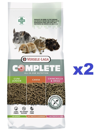 VERSELE-LAGA Chinchilla&Degu Complete 16 kg (2 x 8 kg) hrana completa pentru Chinchilla si veverita Degu