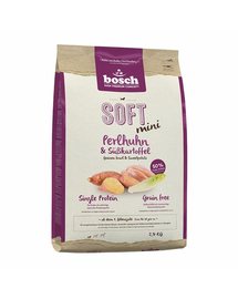 BOSCH Soft Hrana uscata pentru câinii cu un sistem digestiv sensibil, 2,5 kg