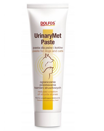 DOLFOS UrinaryMet pastă tract urinar câini și pisici, cu L-metionină și merișor, 100 g