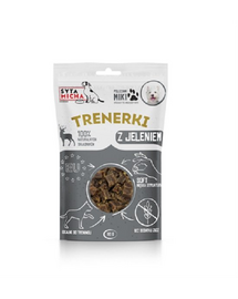 SYTA MICHA gustări pentru dresaj câini 80g cu cerb