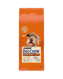 DOG CHOW Mature Senior hrana caini adulti si seniori, pui 14kg