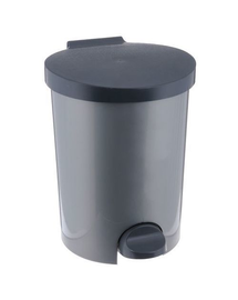 CURVER Cos gunoi cu pedala 15 L gri-argintiu