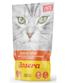 JOSERA Hrană umedă sub formă de pate cu pui și spanac 85 g