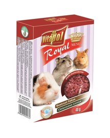 VITAPOL Menu fulgi de sfecla rosie pentru rozatoare 40 g