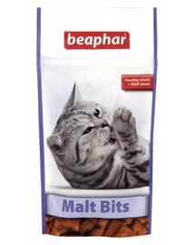 BEAPHAR Malt Bits Recompense pisici 35 g eliminare blana ingerata