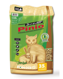 BENEK Super Pinio Peleti pentru litiera, cu ceai verde 35 L