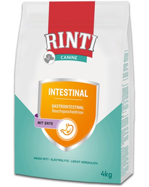 RINTI Canine Intestinal Duck hrana caini cu afectiuni gastrointestinale 4kg cu rata