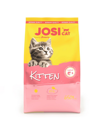 JOSERA JosiCat Kitten 650 g hrană pui de pisică și pisici gestante