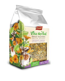 VITAPOL Vita Herbal Flori de galbenele pentru rozatoare si iepuri 40g
