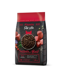 FITMIN Cat For Life Castrate Beef 1,8 kg hrana pisica sterilizata, cu vita