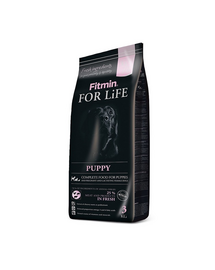 FITMIN Dog For Life Puppy 2,5 kg hrană pentru căței și pentru cățele gestante și care alăptează