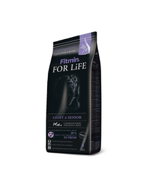FITMIN Dog For Life Light and Senior 2,5 kg hrană pentru câini seniori