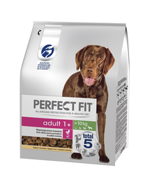 PERFECT FIT (Adult 1+) 2,6kg Hrana caini adulti talie medie si mare, cu pui