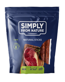 SIMPLY FROM NATURE Nature Sticks mix batoane pentru caini 3 buc.
