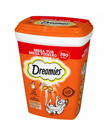 DREAMIES Mega Box 350g Gustari pentru pisici cu pui delicios