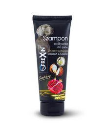 FREXIN Sampon pentru caini 2in1 cu balsam, jojoba si rodie 220 g