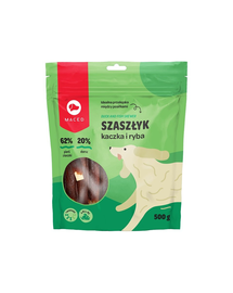 MACED Batoane pentru caini, cu peste si rata 500 g