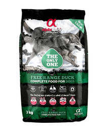 ALPHA SPIRIT Free range duck Hrana uscata caini,cu rata 3 kg