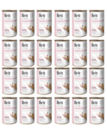 BRIT Veterinary Diet Hypoallergenic Salmon&Pea caini cu alergii 24x400 g hrana dietetica
