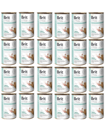 BRIT Veterinary Diet Struvite Turkey&Pea pentru afectunile tractului urinar la caini 24x400 g